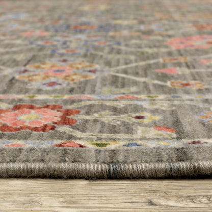Oriental Weavers Lucca  Grey Multi Traditional
