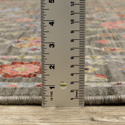 Oriental Weavers Lucca  Grey Multi Traditional