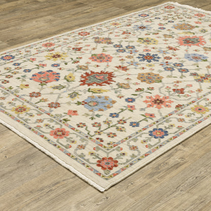 Oriental Weavers Lucca  Ivory Multi Traditional
