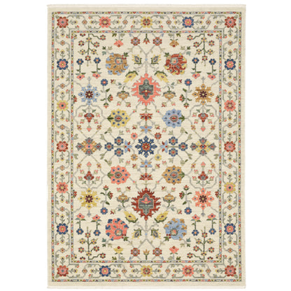 Oriental Weavers Lucca  Ivory Multi Traditional