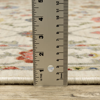 Oriental Weavers Lucca  Ivory Multi Traditional
