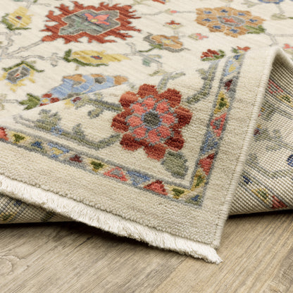 Oriental Weavers Lucca  Ivory Multi Traditional