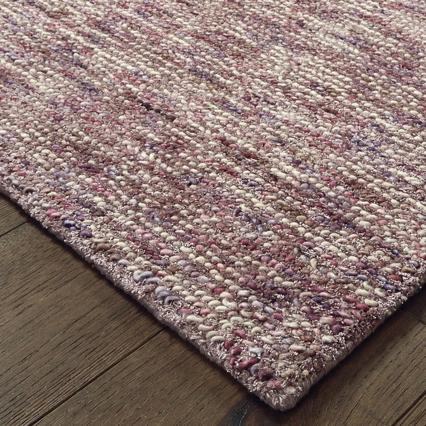 Oriental Weavers Lucent  Purple Pink Modern & Contemporary