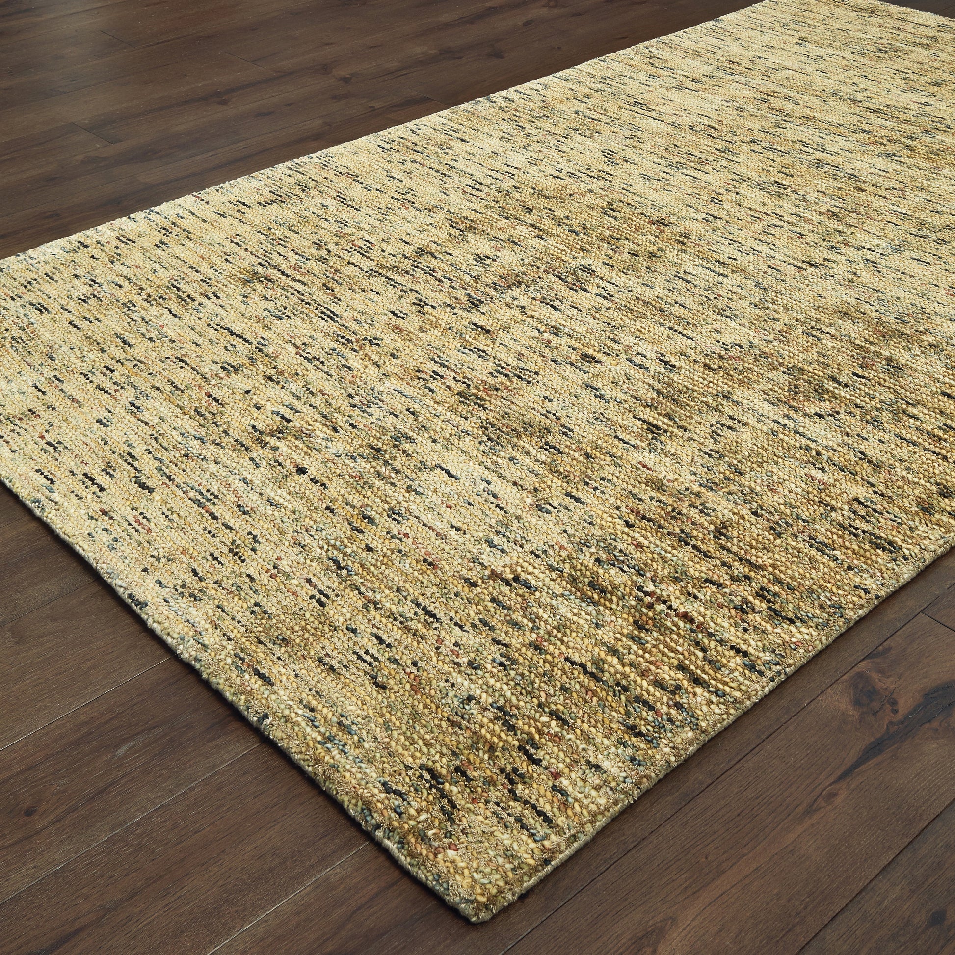 Oriental Weavers Lucent  Gold Green Modern & Contemporary