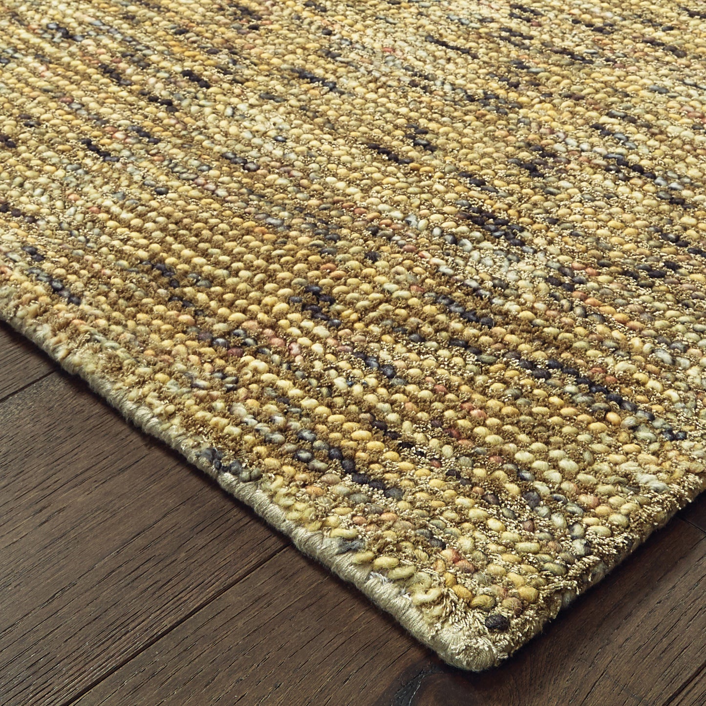 Oriental Weavers Lucent  Gold Green Modern & Contemporary