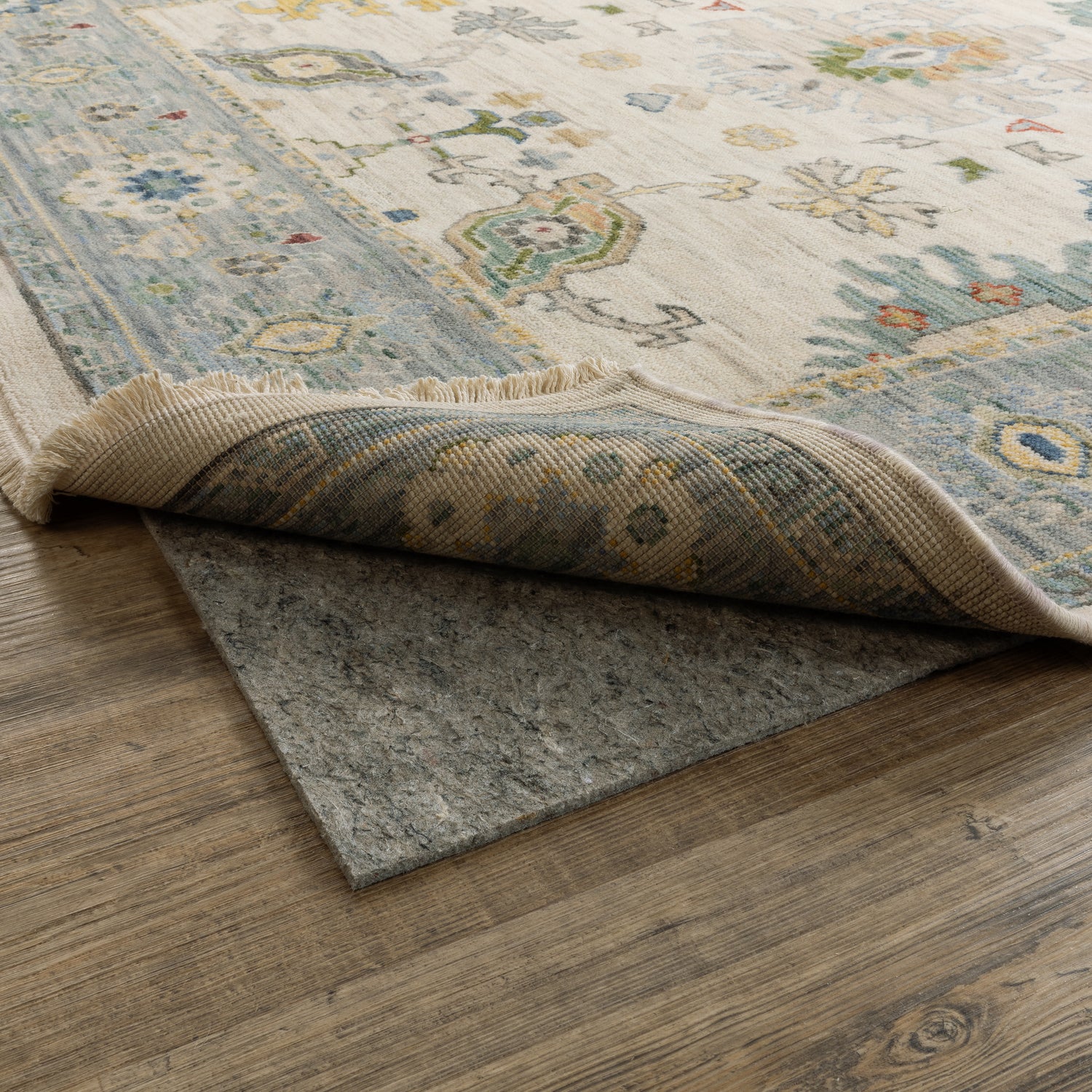Oriental Weavers Deluxe Grip Reversible Rug Pad  Grey  Rug Pad