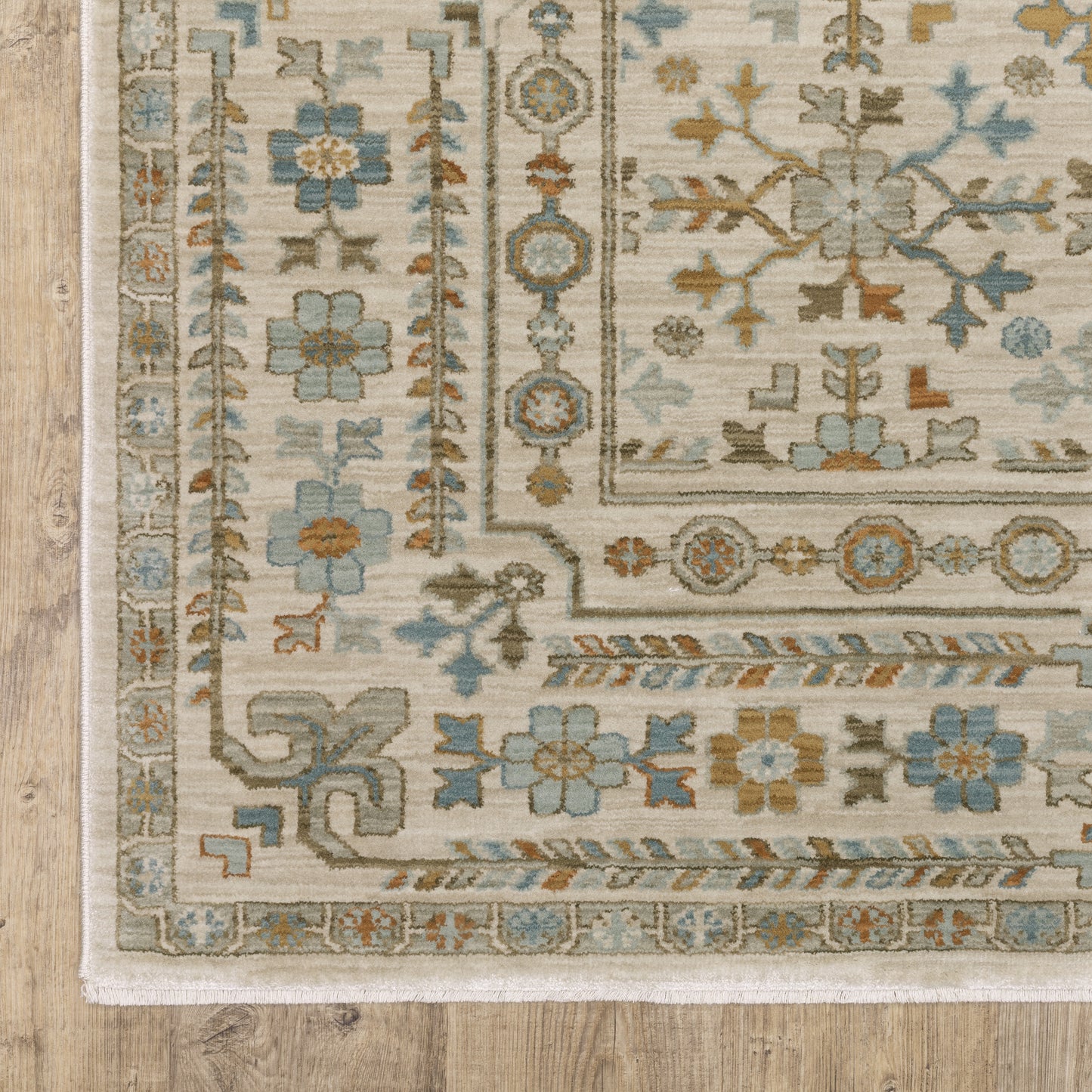 Oriental Weavers Maeve  Ivory Teal Traditional