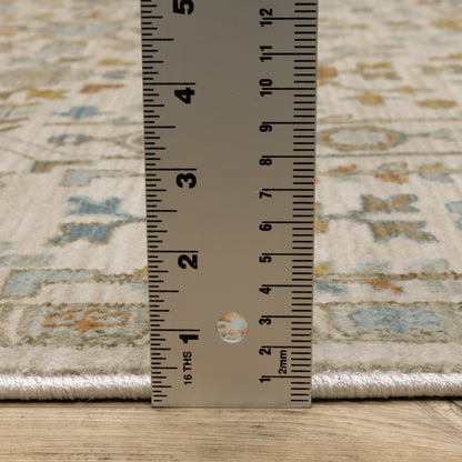 Oriental Weavers Maeve  Ivory Teal Traditional
