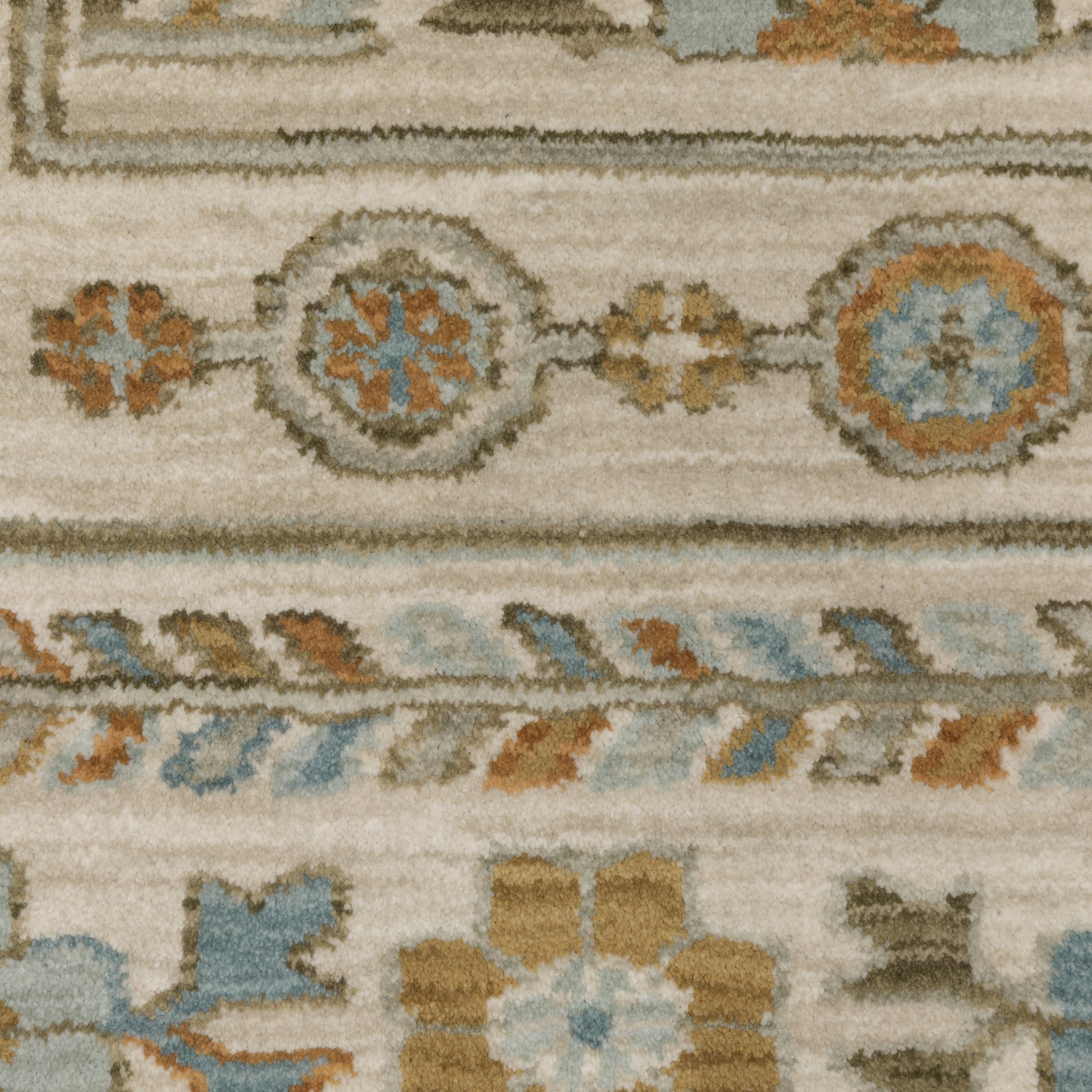 Oriental Weavers Maeve  Ivory Teal Traditional