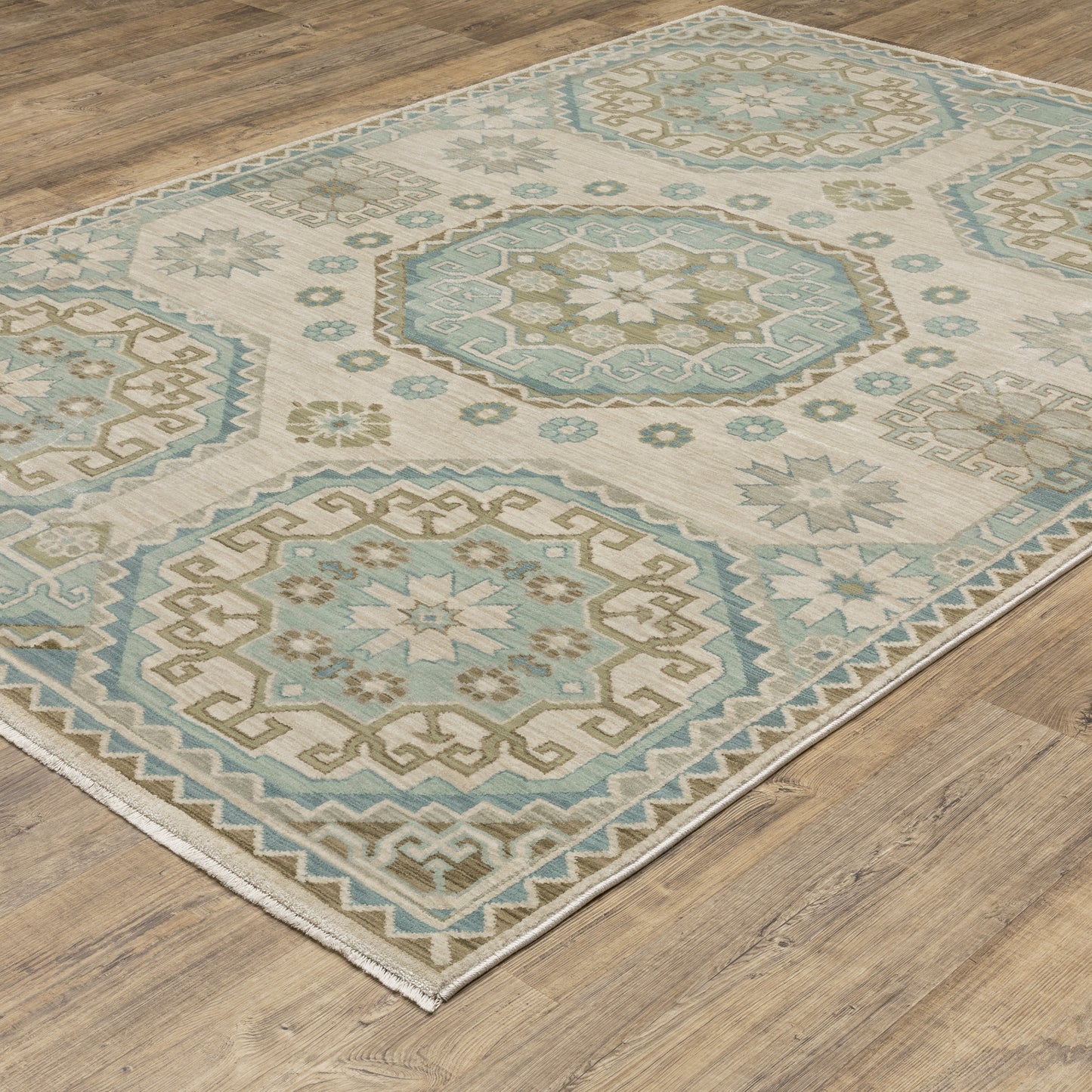 Oriental Weavers Maeve  Beige Teal Traditional