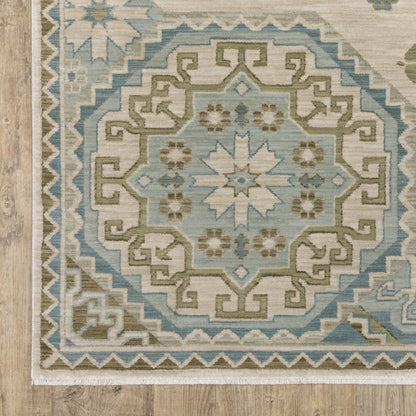 Oriental Weavers Maeve  Beige Teal Traditional