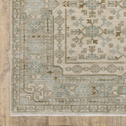 Oriental Weavers Maeve  Beige Teal Traditional