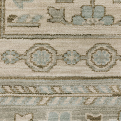 Oriental Weavers Maeve  Beige Teal Traditional