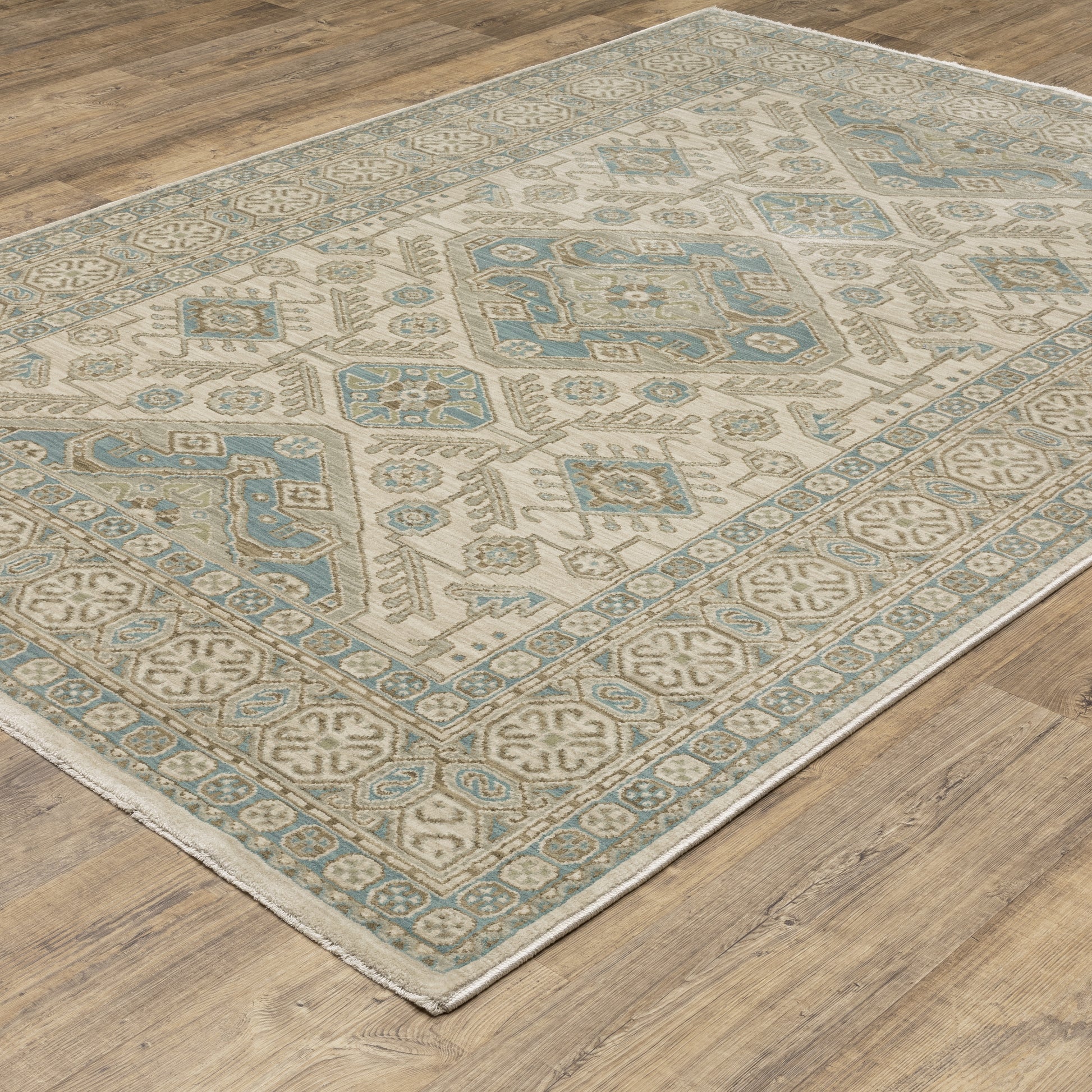 Oriental Weavers Maeve  Beige Teal Traditional
