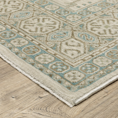 Oriental Weavers Maeve  Beige Teal Traditional