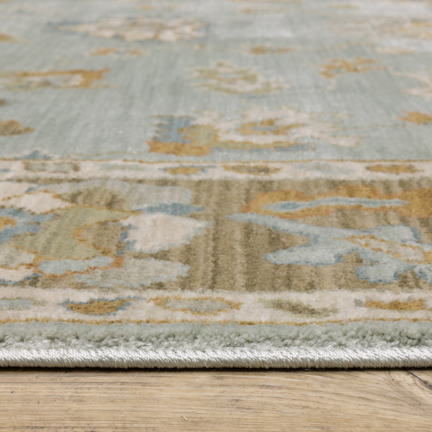 Oriental Weavers Maeve  Teal Rust Traditional