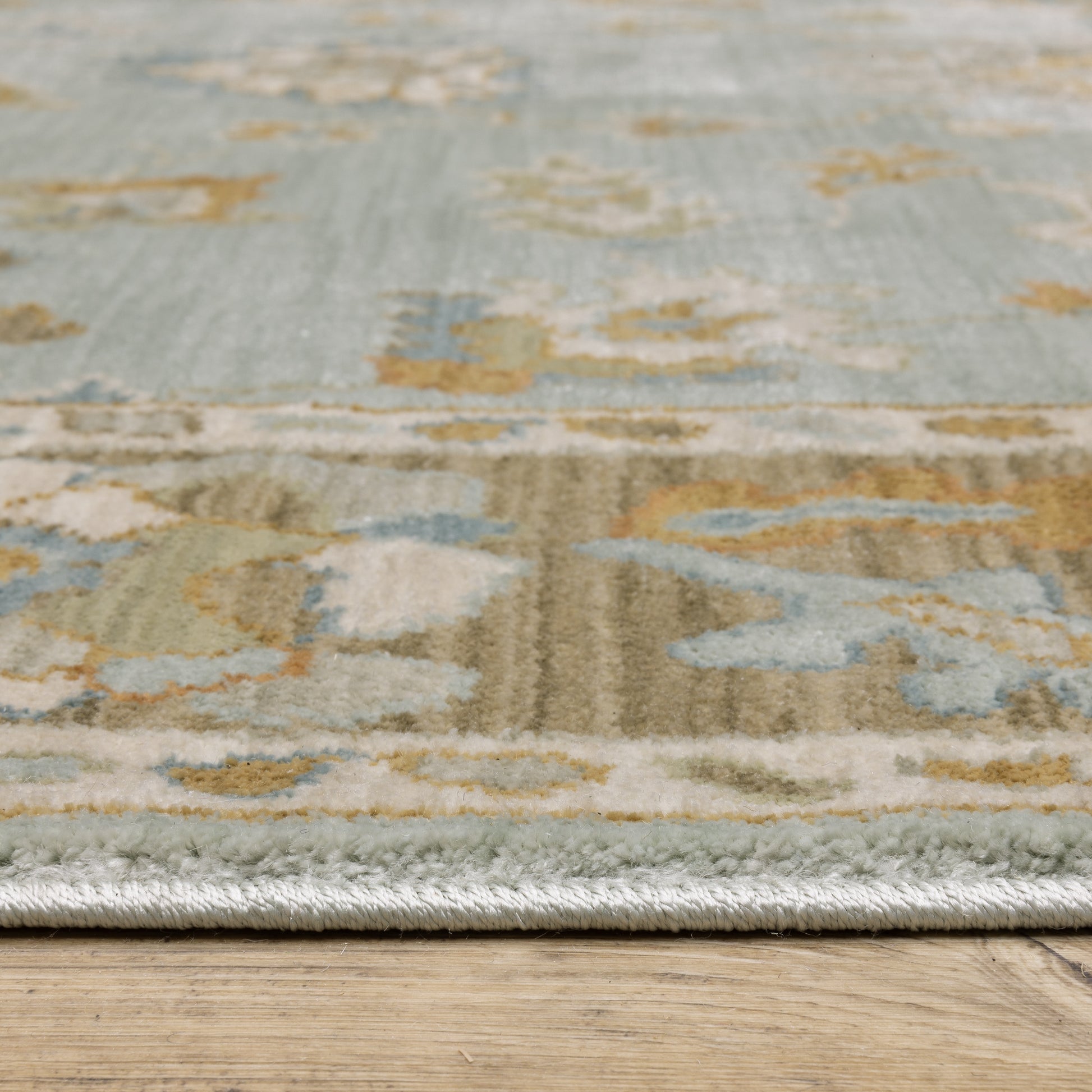 Oriental Weavers Maeve  Teal Rust Traditional