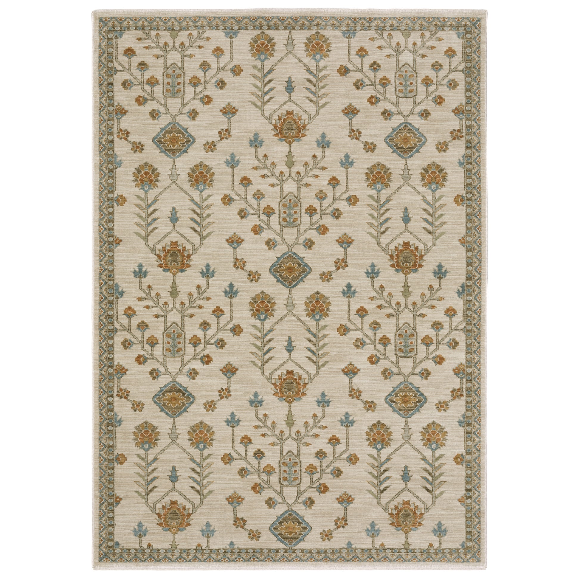 Oriental Weavers Maeve  Beige Rust Traditional