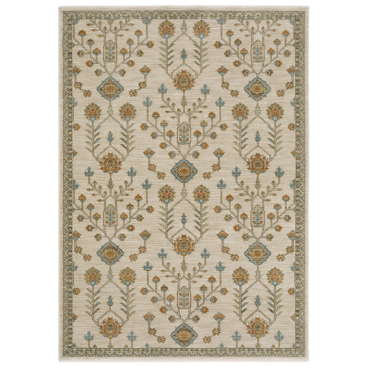 Oriental Weavers Maeve  Beige Rust Traditional