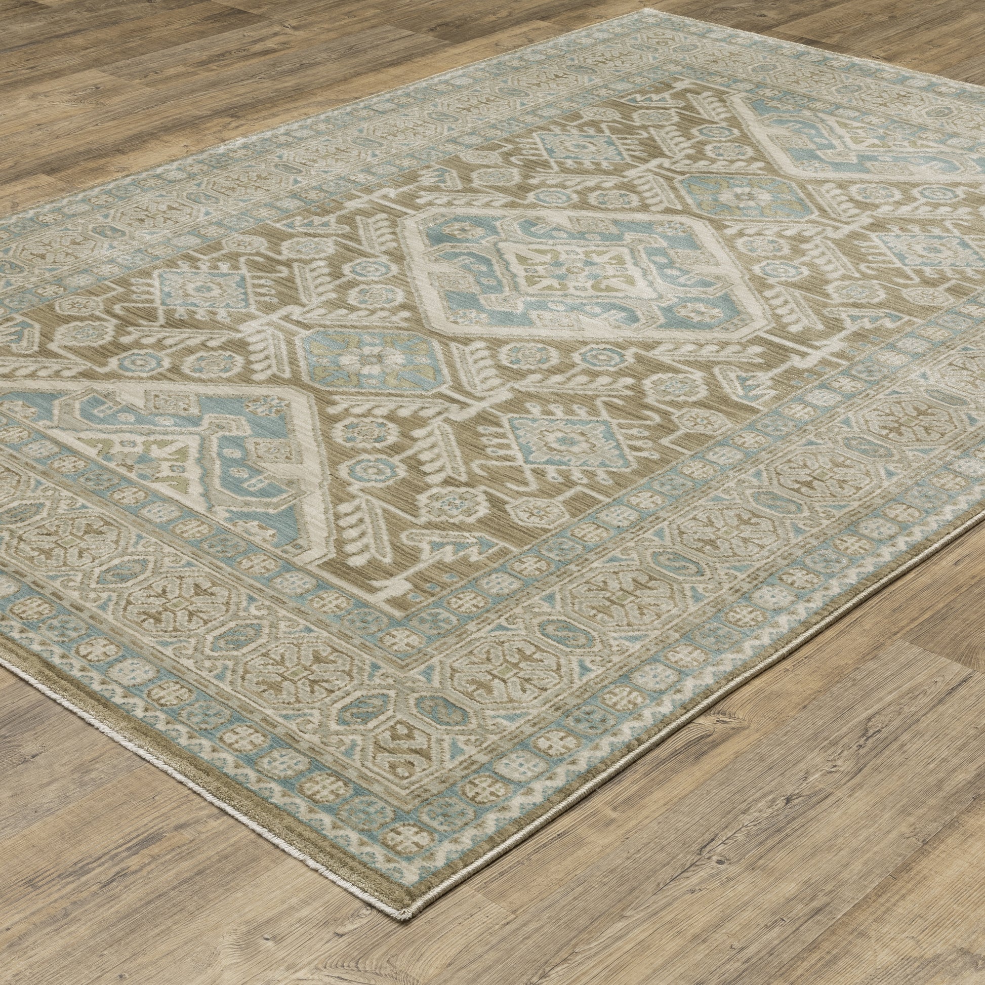 Oriental Weavers Maeve  Brown Blue Traditional