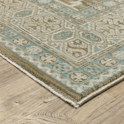 Oriental Weavers Maeve  Brown Blue Traditional
