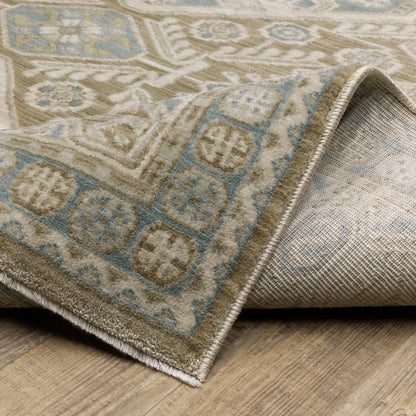 Oriental Weavers Maeve  Brown Blue Traditional