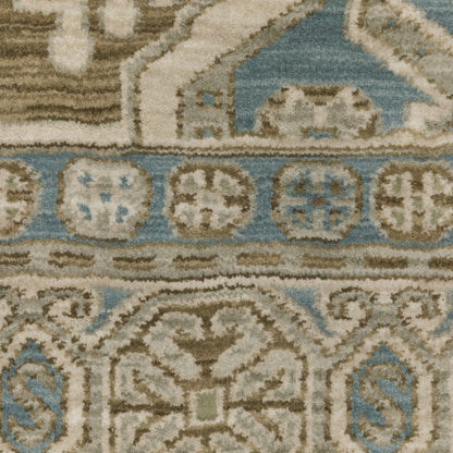 Oriental Weavers Maeve  Brown Blue Traditional