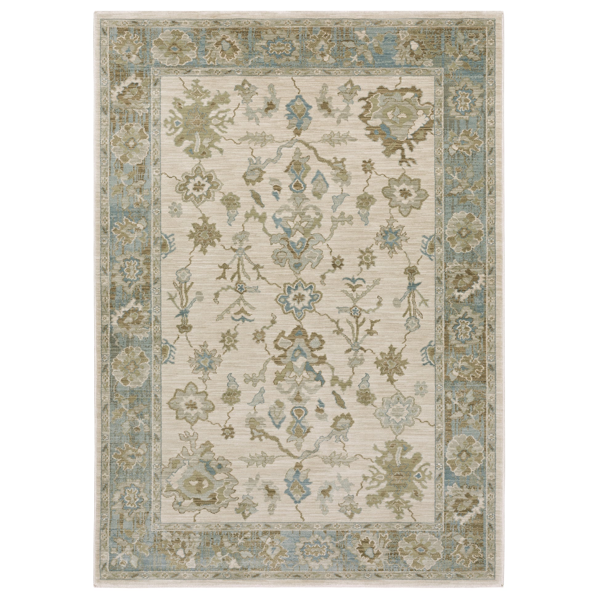 Oriental Weavers Maeve  Beige Teal Traditional