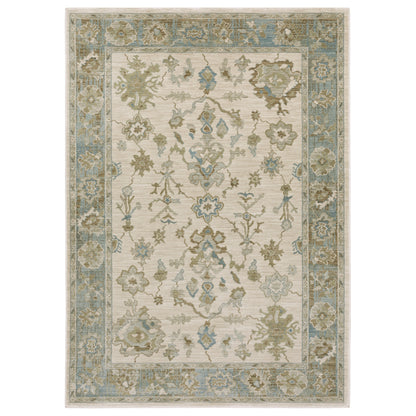 Oriental Weavers Maeve  Beige Teal Traditional