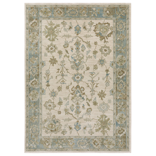 Oriental Weavers Maeve  Beige Teal Traditional