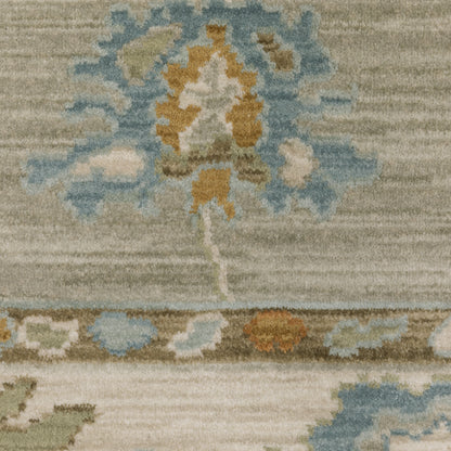 Oriental Weavers Maeve  Grey Blue Traditional