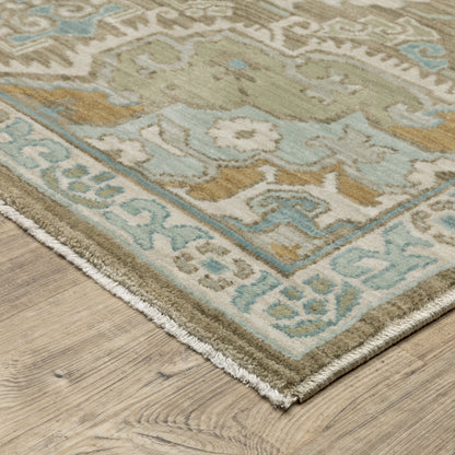 Oriental Weavers Maeve  Brown Teal Traditional