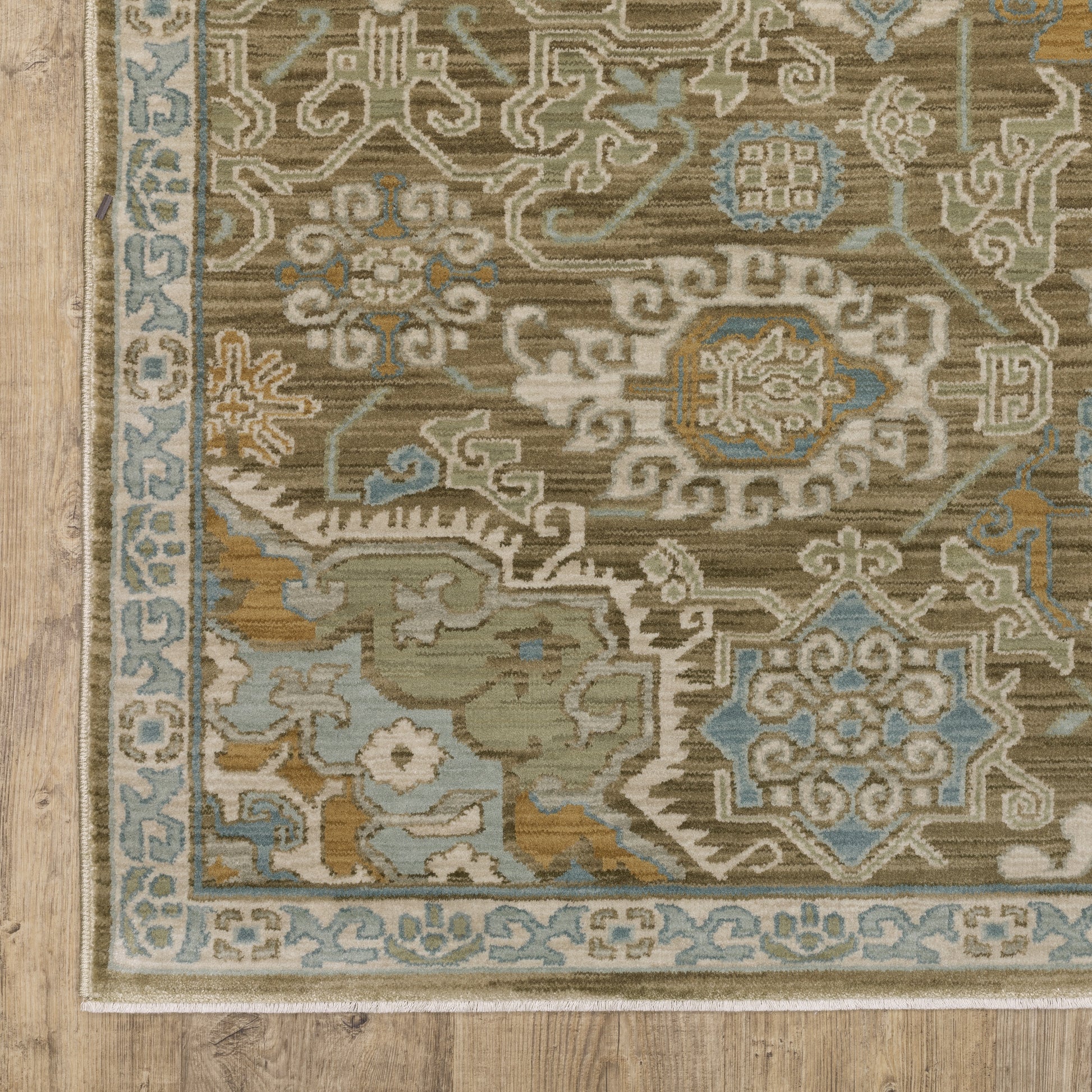 Oriental Weavers Maeve  Brown Teal Traditional