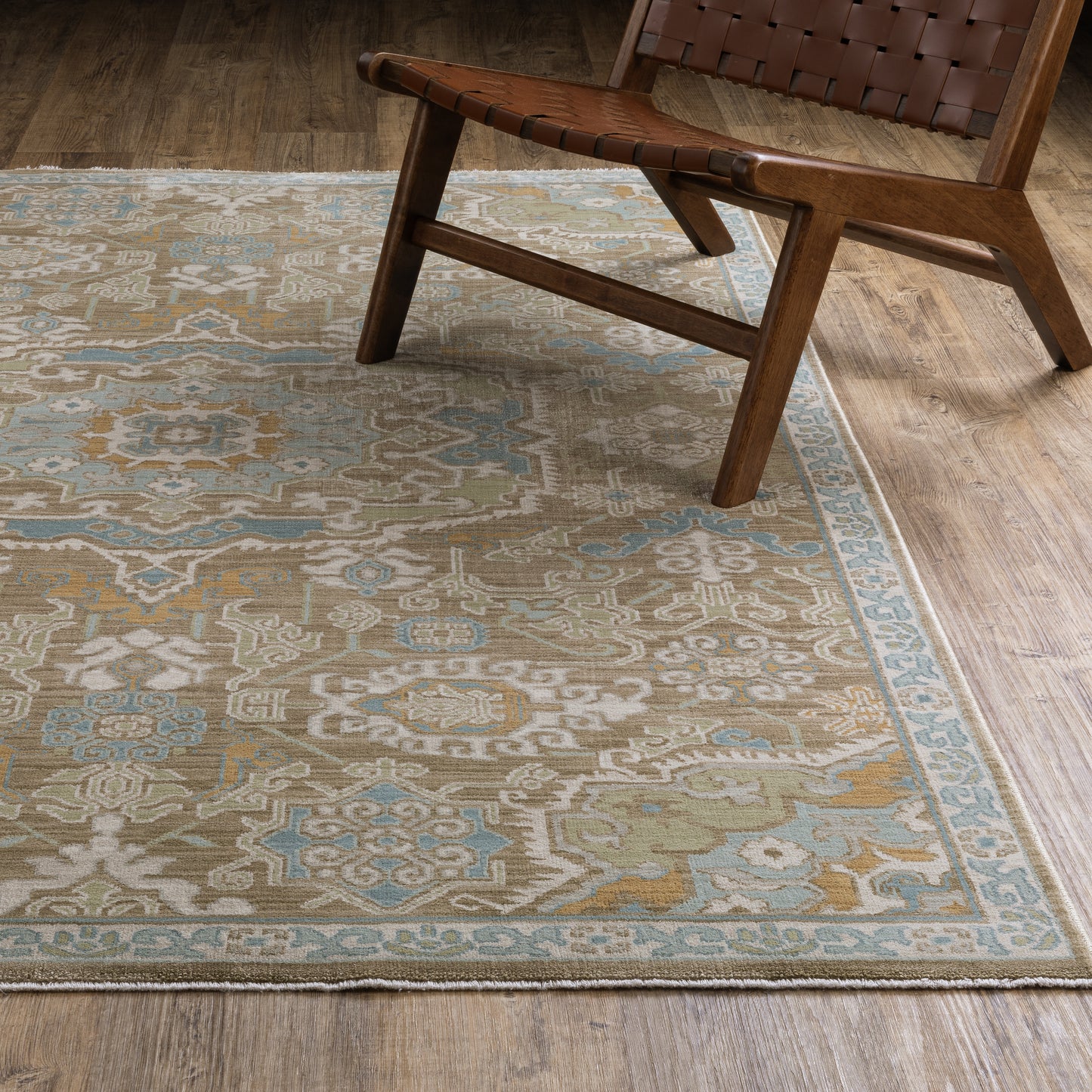 Oriental Weavers Maeve  Brown Teal Traditional