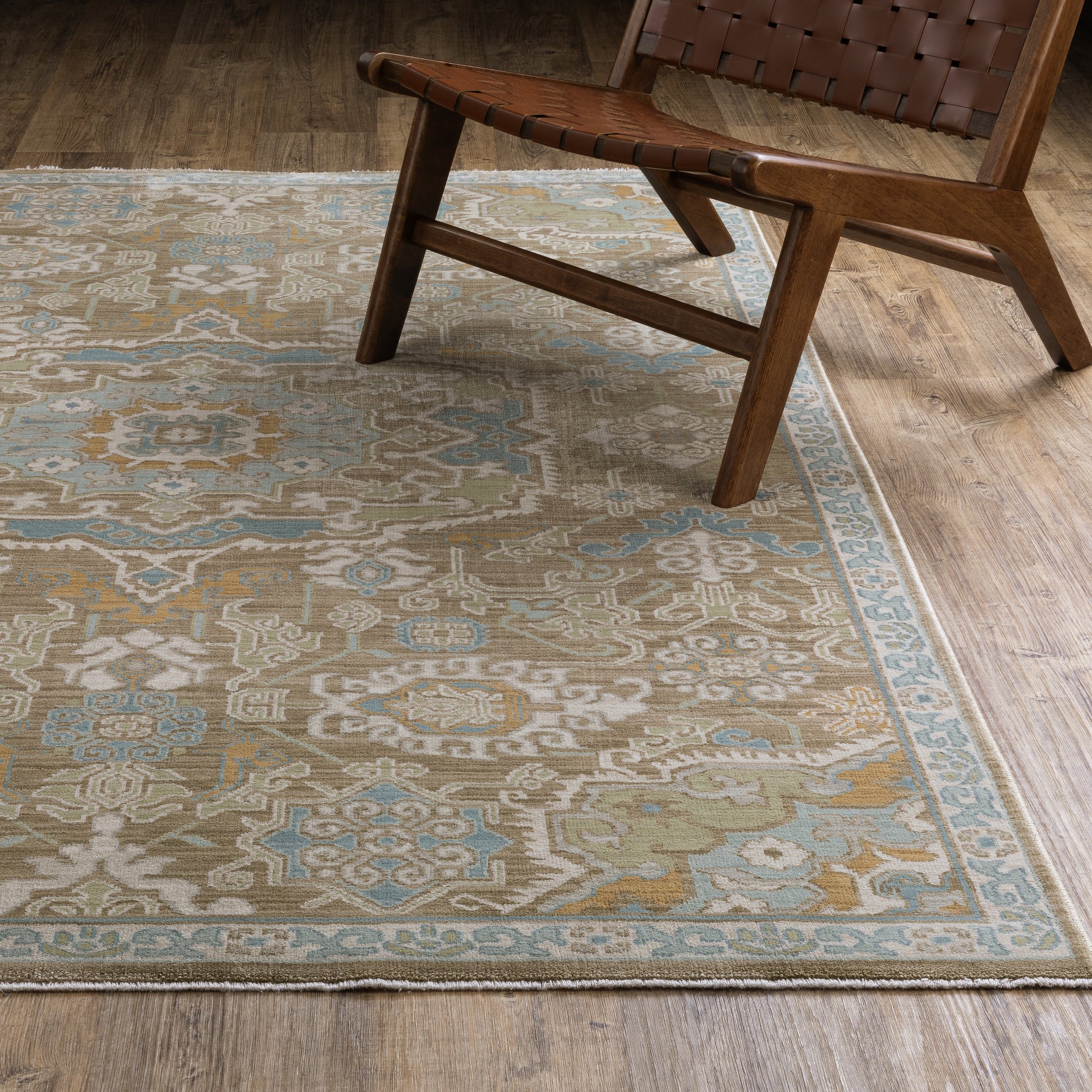 Oriental Weavers Maeve  Brown Teal Traditional