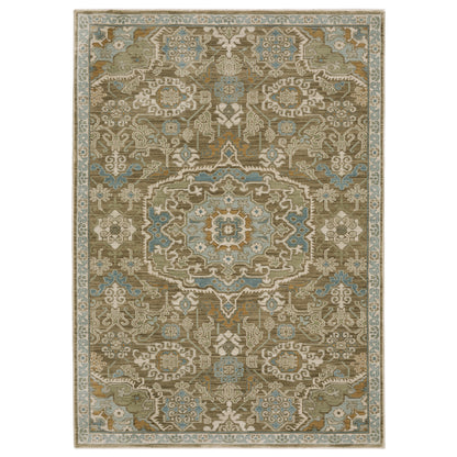 Oriental Weavers Maeve  Brown Teal Traditional