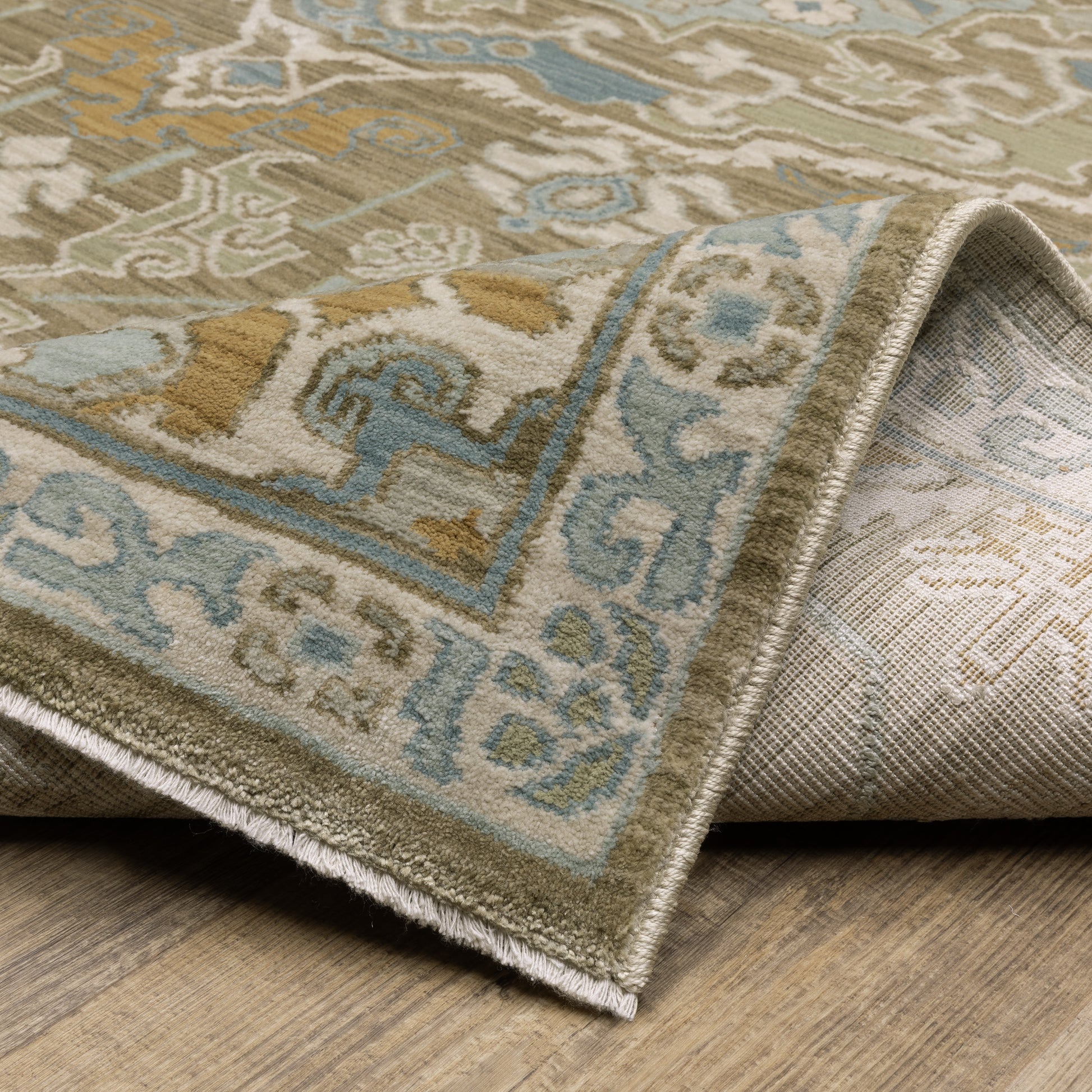 Oriental Weavers Maeve  Brown Teal Traditional