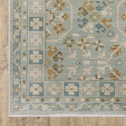 Oriental Weavers Maeve  Teal Blue Traditional