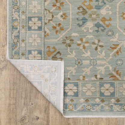 Oriental Weavers Maeve  Teal Blue Traditional