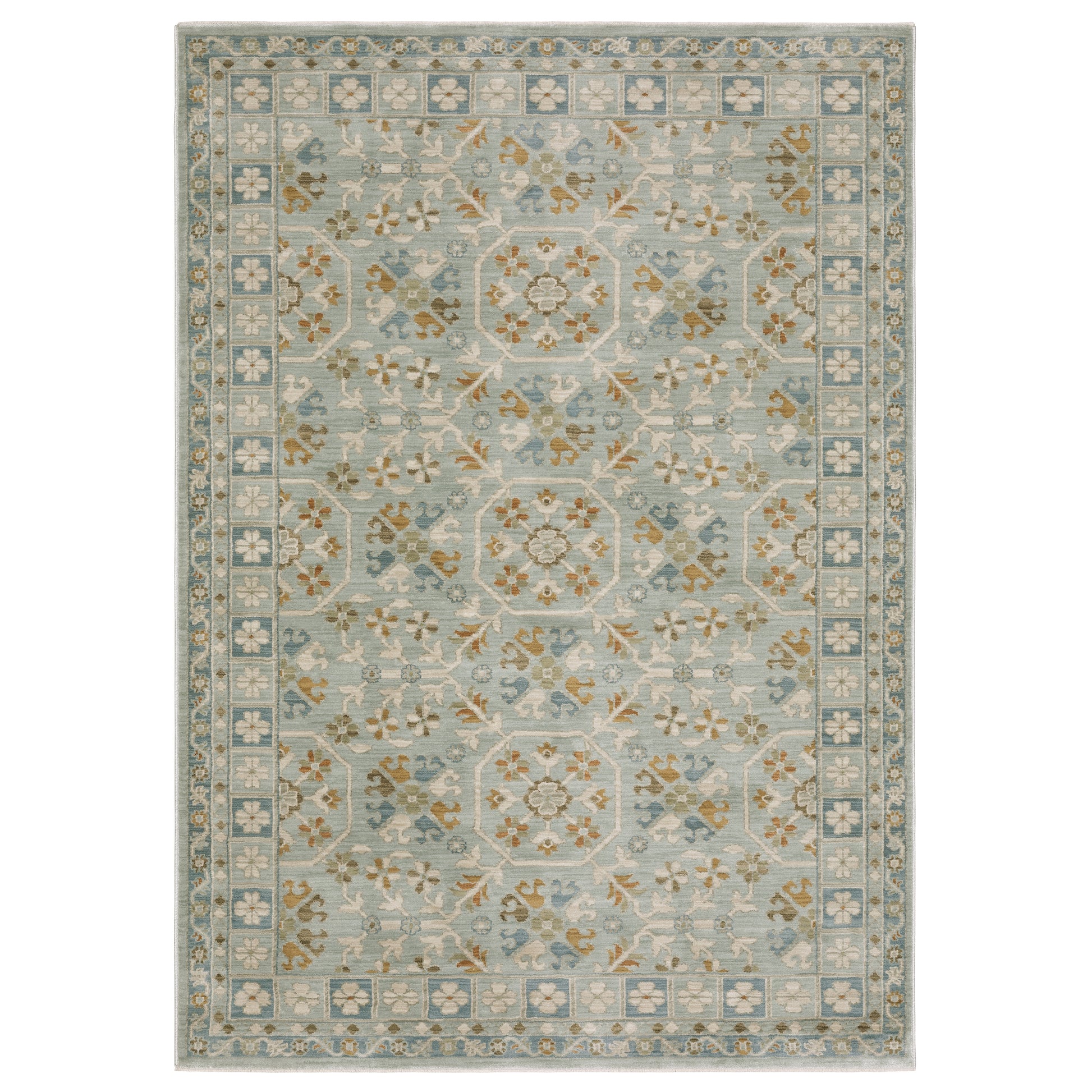Oriental Weavers Maeve  Teal Blue Traditional