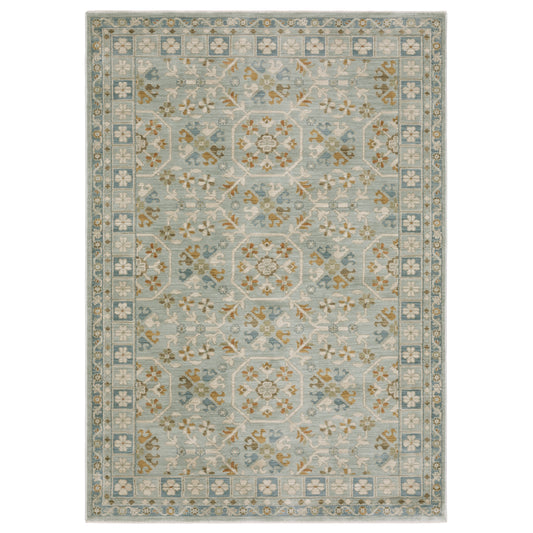 Oriental Weavers Maeve  Teal Blue Traditional