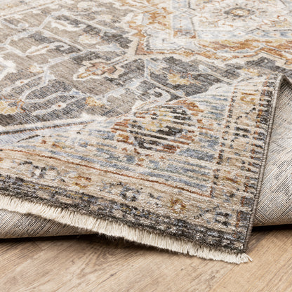 Oriental Weavers Maharaja  Grey Blue Traditional