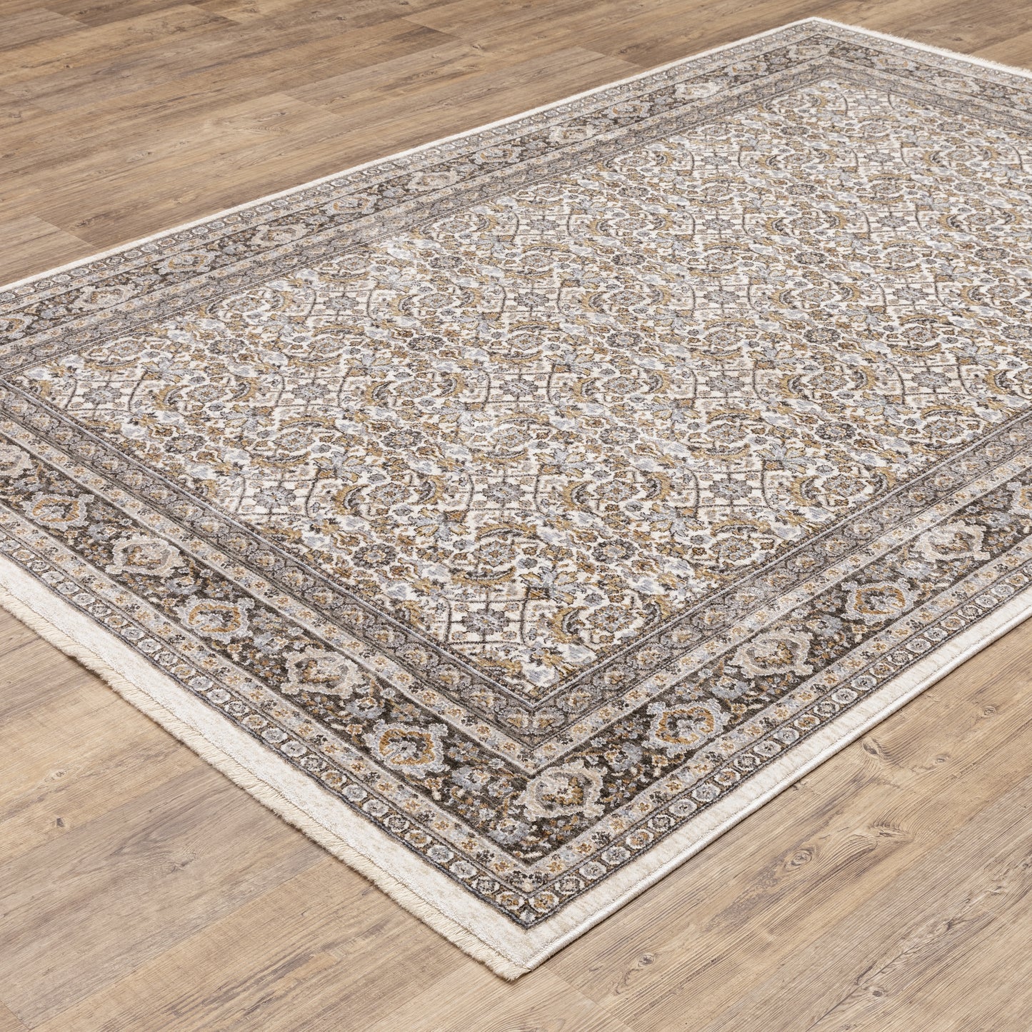 Oriental Weavers Maharaja  Ivory Grey Traditional