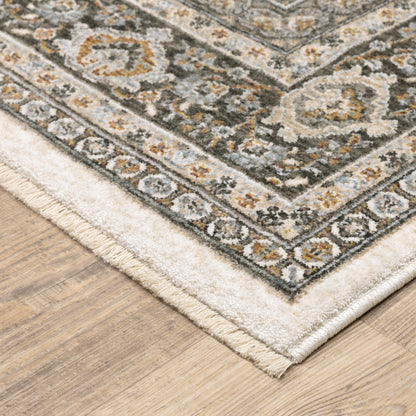 Oriental Weavers Maharaja  Ivory Grey Traditional