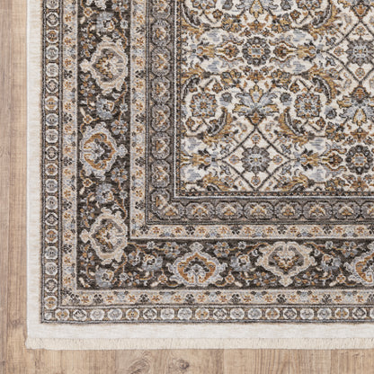 Oriental Weavers Maharaja  Ivory Grey Traditional
