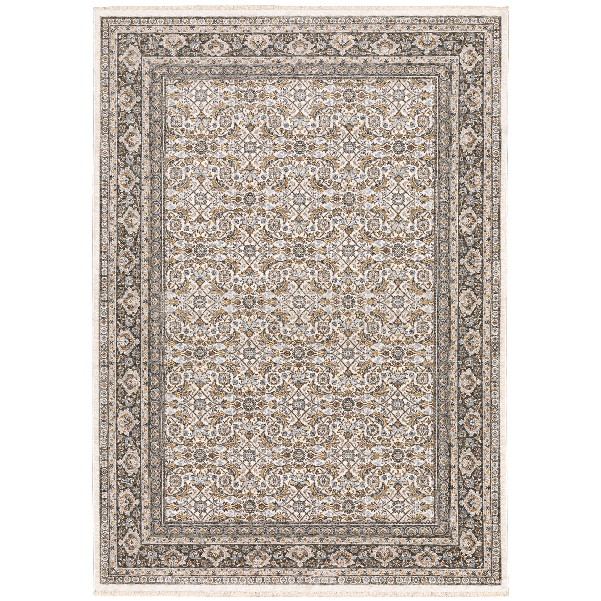Oriental Weavers Maharaja  Ivory Grey Traditional