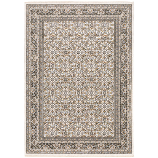 Oriental Weavers Maharaja  Ivory Grey Traditional