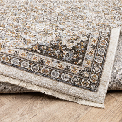 Oriental Weavers Maharaja  Ivory Grey Traditional
