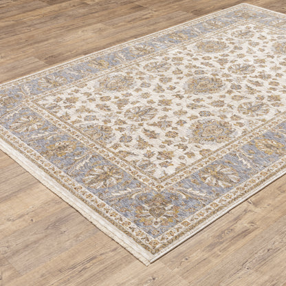 Oriental Weavers Maharaja  Ivory Blue Traditional