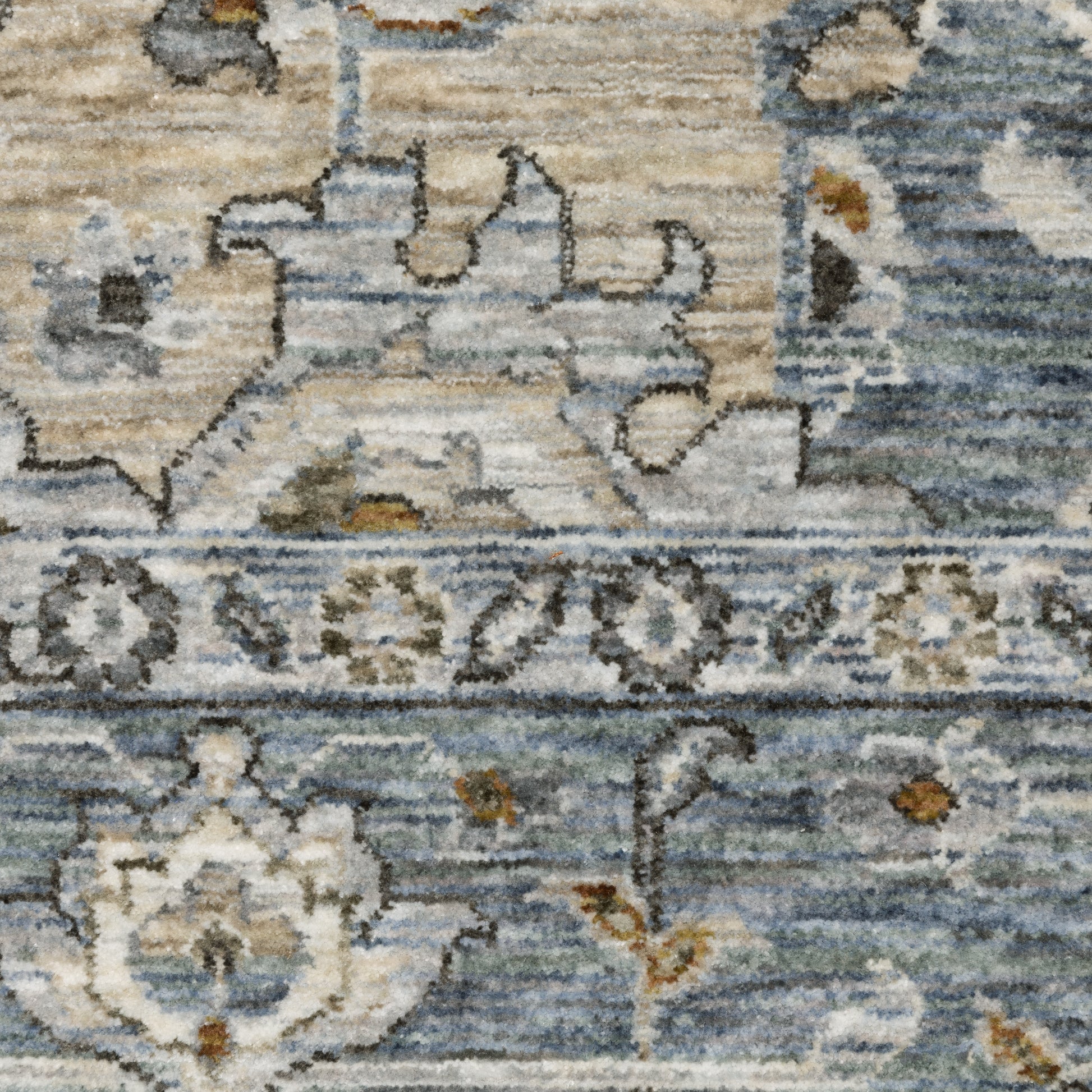 Oriental Weavers Maharaja  Blue Ivory Traditional